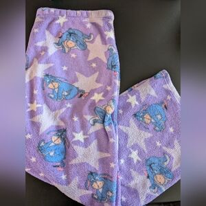Disney || Juniors Large Eeyore Fleece Pajama Pants